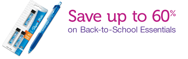 Save up to 60% On These #BacktoSchool Supplies