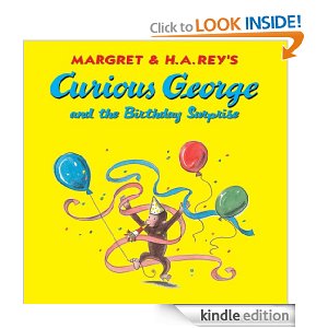 Curious George Books for $0.99
