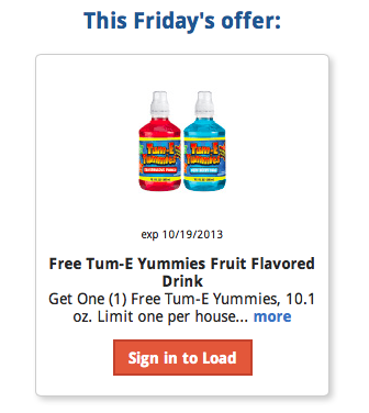 Royal Freebie Alert: Kroger FREE Friday Download Tum-E Yummies