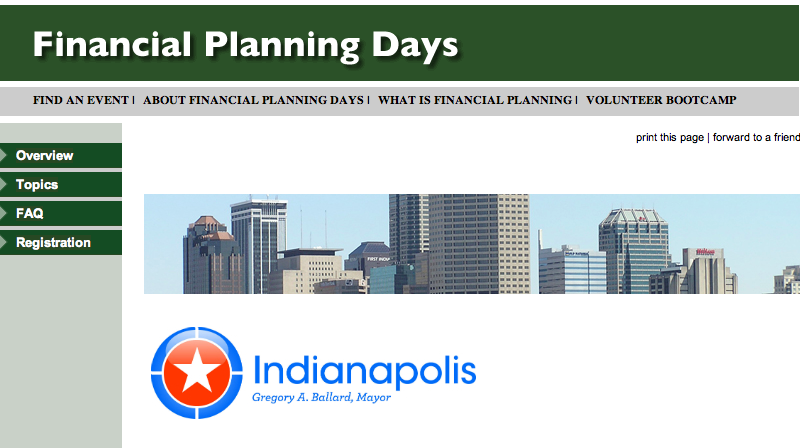 Free Event: Indianapolis Financial Planning Day