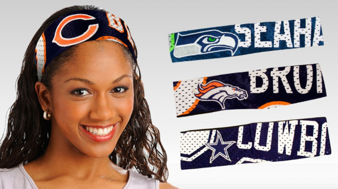 Royal Sale: 2 NFL Headbands $12.99