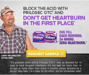 Royal Free Sample Alert: Prilosec