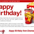 Sign up for Cinemark's eCluib to receive regular coupons & a FREE Popcorn on your Birthday!