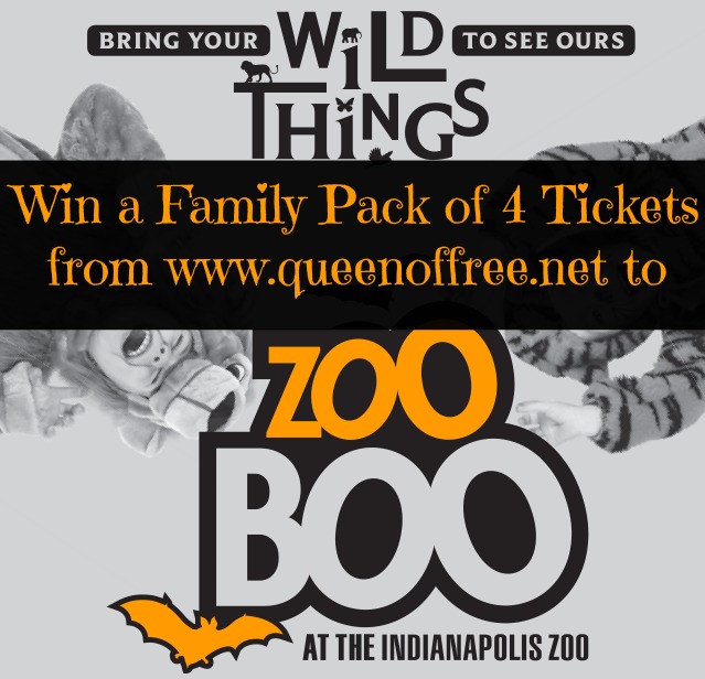 Royal Give Away: Indianapolis Zoo ZooBoo Family Pack of 4 Tickets