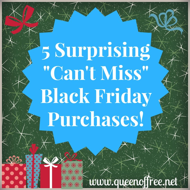Five Surprising Black Friday Purchases