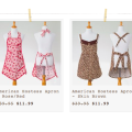 HURRY! Get Adorable Aprons on Belle Chic for $11.99 SHIPPED