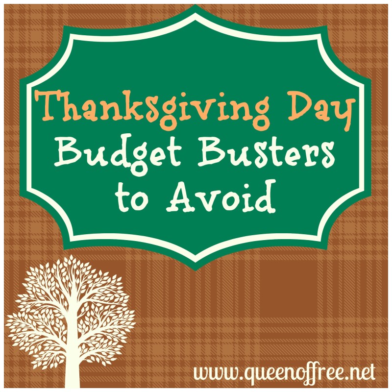 Thanksgiving Budget Busters to Avoid