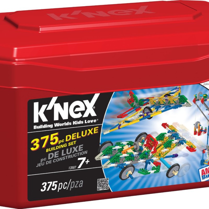 Amazon: K’NEX Deluxe 375 Piece Set $10