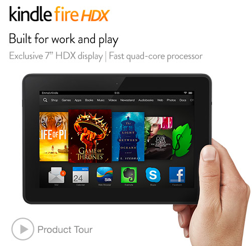 Amazon: $50 Off Kindle Fire HDX
