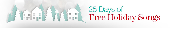 Amazon: 25 Day of FREE Holiday Songs (5 New Downloads!)