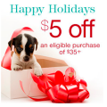 It's the perfect time of the year to save money at Amazon! Easily save $5/$35 now through Dec. 15th