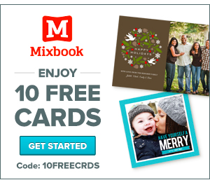 Get 10 FREE Cards from Mixbook