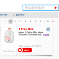 QUICK: Get a FREE Gallon of Milk with Meijer's mPerks
