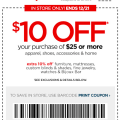 Print a valuable $10/$25 JC Penney Coupon for last minute Christmas Shopping!