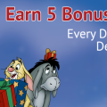 Get 5 Bonus Points Every Day through Dec. 25th from Disney Movie Rewards