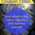 Get the Queen of Free's best tips for coupons! Find out when & where this FREE class will be hosted.