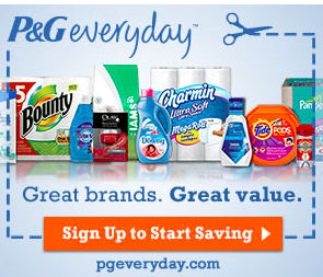 Sign up for P&G Everyday for Great FREE Samples