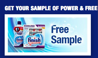 Royal Free Sample Alert: Finish Power & Free Dishwashing Detergent