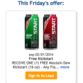 It's FREEBIE Friday at Kroger! Snag a FREE Kickstart Mountain Dew