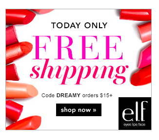 e.l.f. FREE Shipping Today ONLY PLUS $5 Off!