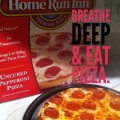 Some nights, you need to take a break from the busyness of life to breathe deep & then eat pizza. HomeRunInn makes frozen pizza healthy, delicious & easy! #AD
