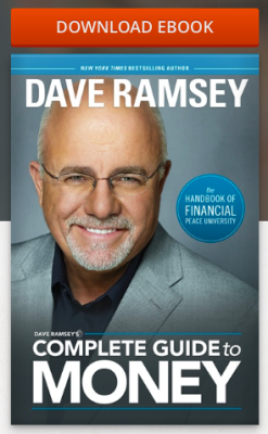 Download a copy of the Complete Guide to Money by Dave Ramsey for FREE on Noisetrade (Plus 2 chapters of his new book Smart Money, Smart Kids)!