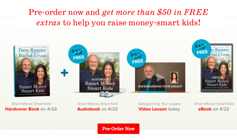 LAST DAY: $50 in FREE Dave Ramsey Products with Pre-Order