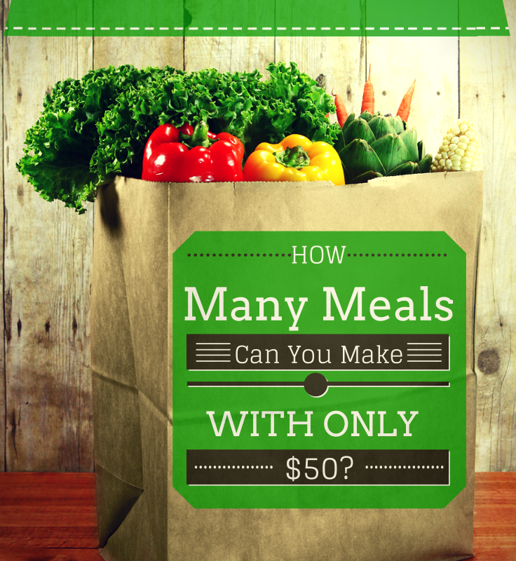 The $50 Challenge Meal Plan
