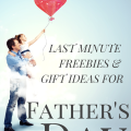 Check out this great round up of Father's Day coupons, freebies, and last minute frugal gift ideas!