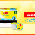 Snag a sample of and coupon for Lipton's K-Cups!