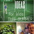 Check out these great ideas to keep summer busy and fun, but your costs super low!