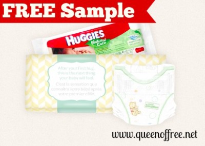 Snag a free sample pack from Huggies Little Snugglers!