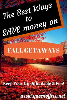 You don't have to crash on a couch. Make sure Fall Getaways are affordable and fun with these great tips!