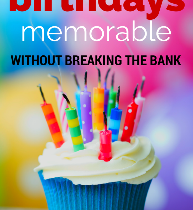 Money Saving Birthday Ideas