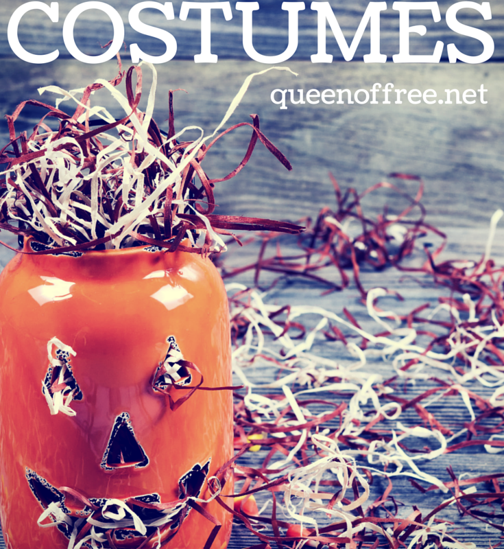 Six Last Minute FREE Halloween Costumes