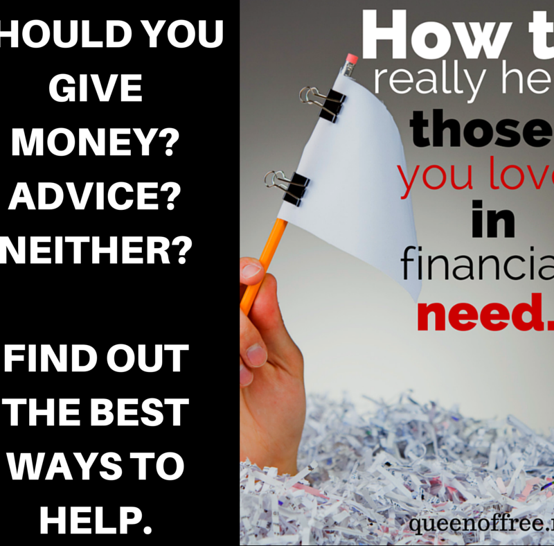 How to Best Help Those in Financial Need