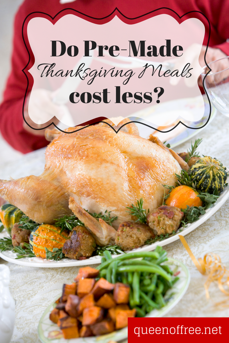 Could Thanksgiving Meals to Go Be Cheaper?