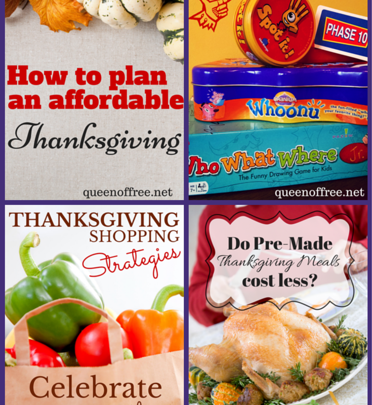 Last Minute Thanksgiving Money Saving Posts