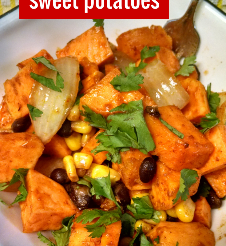 Slow Cooker Southwest Sweet Potatoes