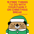 The holidays can be pricey. Check out these free family activities to keep everyone in your family happy without spending any extra money.