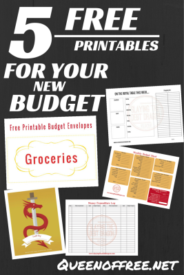 FREE Budget Worksheet and 4 Other Great Printables