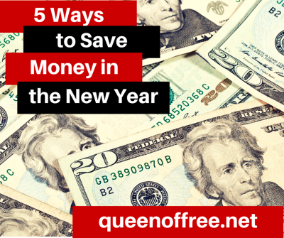 Getting your finances under control at the beginning of the year? Here are five sure fire easy ways to save money!