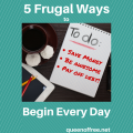 Starting your day off right financially is easy with these great tips!