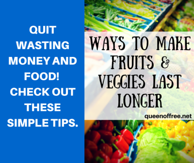 Find out how to make fruits and veggies last longer with these simple video tips!