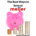 Do you shop at Meijer? Do you like saving money? Then this post is for you! The 11 best ways to save money at Meijer.