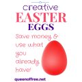 Check out these AWESOME ways to save money on Easter Eggs and decorate them beautifully using items you might already have at home!