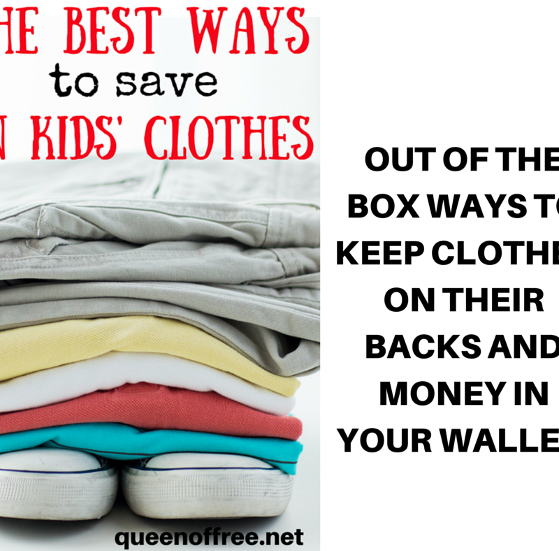 Save Money on Clothes for Kids