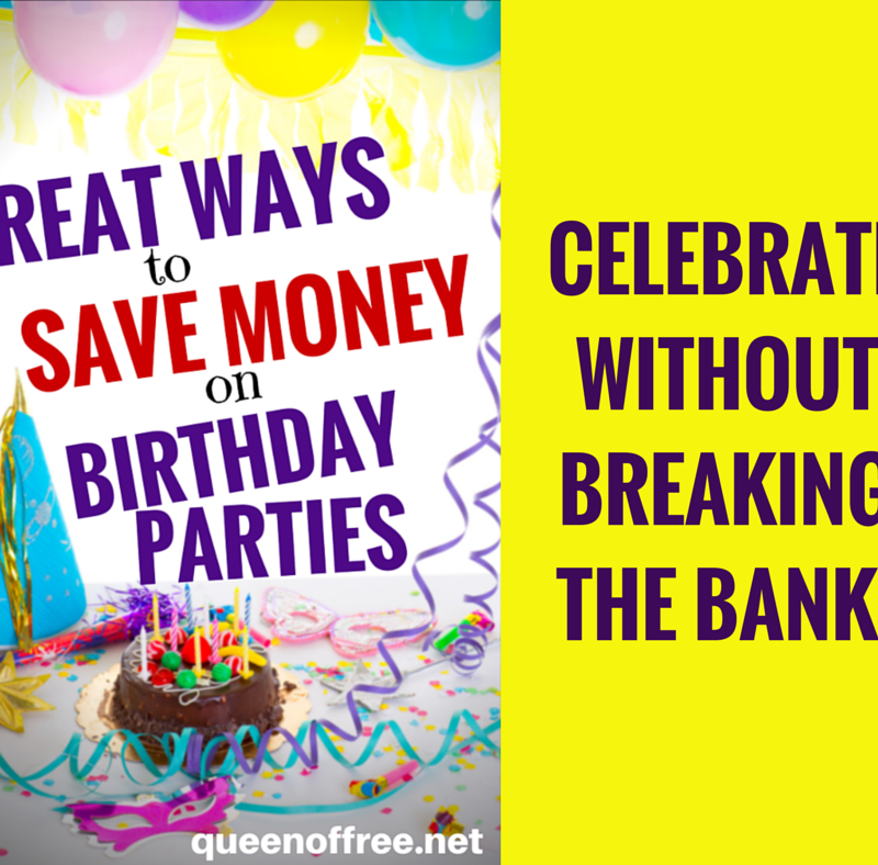 How to Save Money on Birthday Parties