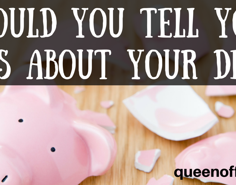 Should You Tell Your Kids You Are in Debt?