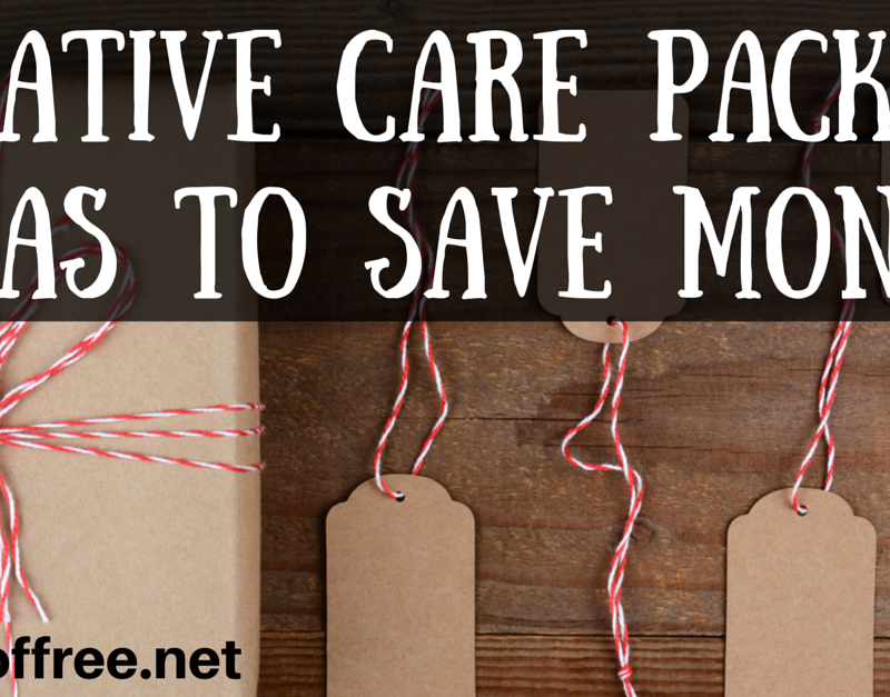 Money Saving Care Package Ideas